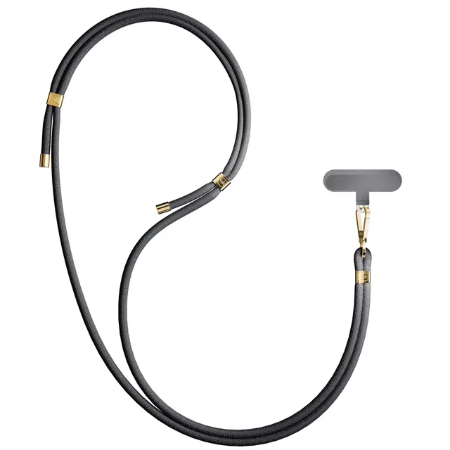 Uniwersalna smyczka do smartfona 3mk EasyClip Elite Black (Gold)