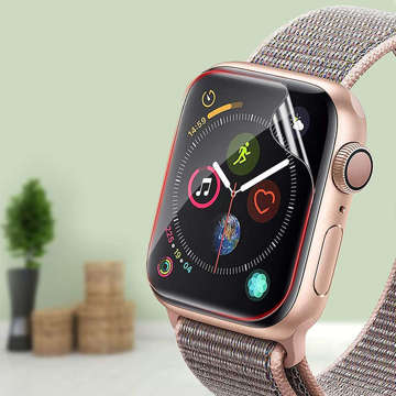 2x Folia ochronna Hydrożelowa hydrogel Alogy do smartwatcha do Apple Watch SE (40mm)