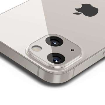 2x Oslona aparatu Spigen Optik.TR Camera Protector do Apple iPhone 13 Mini/ 13 Starlight