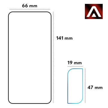 2x Szkło Alogy Full Glue FC + 2x Szkło na obiektyw kamerę do Samsung Galaxy S22