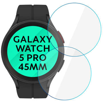 2x Szkło Hartowane ochronne na ekran Alogy do Samsung Galaxy Watch 5 Pro 45mm