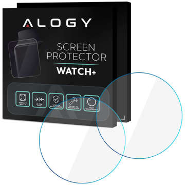 2x Szkło Hartowane ochronne na zegarek Garmin Fenix 7 / 7 Solar Alogy Screen Protector Watch+