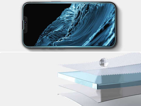 2x Szkło hartowane Spigen Glas.tR EZ Fit do Apple iPhone 13/ 13 Pro/ 14