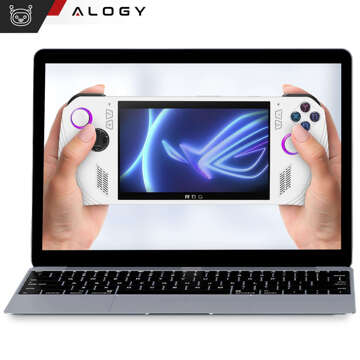 2x Szkło hartowane do Asus ROG Ally na ekran konsoli Alogy Screen Protector Pro+ 9H