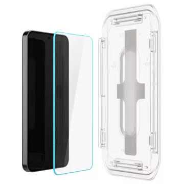 2x Szkło hartowane do Samsung Galaxy S24 S25 Spigen Glas.TR "EZ FIT" Clear 2-Pack z ramką do montażu