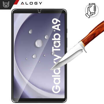 2x Szkło hartowane do Samsung Galaxy Tab A9 2023 8.7" 2gen X110 / X115 na ekran Alogy Screen Protector Pro+ 9H