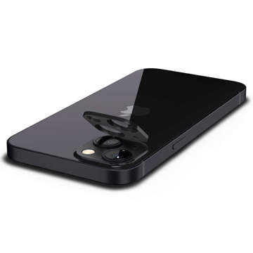 2x Szkło na aparat kamerę Spigen Optik.TR do iPhone 13/ 13 Mini Black