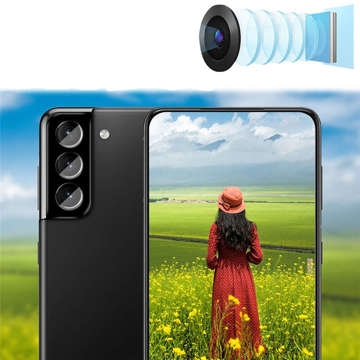2x Szkło ochronne Alogy osłonka aparatu na obiektyw do Samsung Galaxy S21 Plus