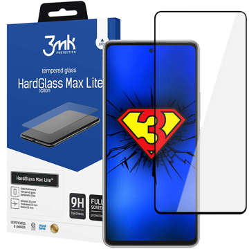 3mk Szkło hartowane HardGlass Max Lite do Samsung Galaxy A53 5G Black