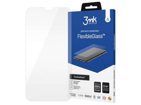 3mk Szkło ochronne Flexible Glass 7H do Apple iPhone 12 Pro Max
