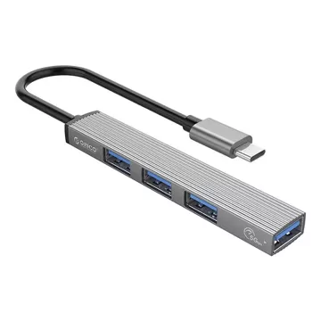 Adapter Hub Orico USB do USB 3.0 + 3x USB 2.0 Szary