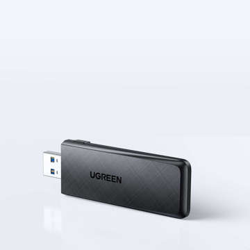 Adapter USB 3.0 zewnętrzna karta sieciowa WiFi UGREEN CM492 Dual-band 2,4/5GHz
