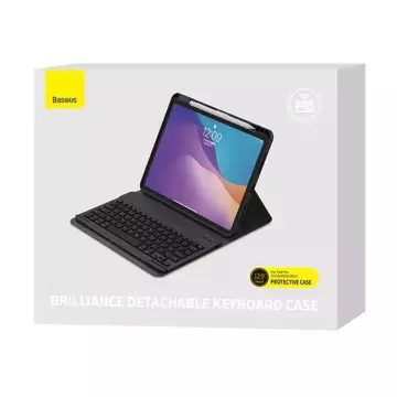 Baseus Brilliance etui z klawiaturą do iPad Pro 12.9 2020 / 2021 / 2022 / iPad Air 13 2024 szary