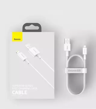 Baseus Superior kabel USB - Lightning 2,4 A 2 m czarny (CALYS-C01)