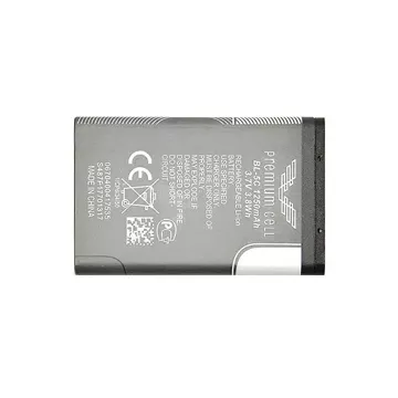 Bateria Premium Cell Cobalt BL-5C Nokia 3100 1250mAh 600+ Cycles