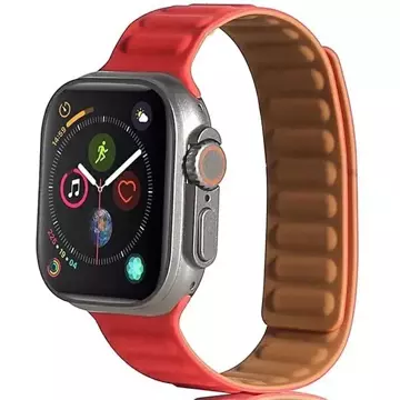 Beline pasek Apple Watch Magnetic 38/40/41mm czerwony /red