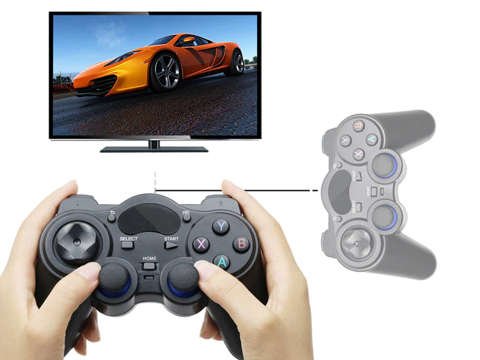 Bezprzewodowy kontroler Alogy GamePad z konwerter OTG Android/Windows/PS3