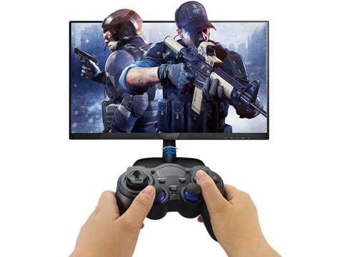 Bezprzewodowy kontroler Alogy GamePad z konwerter OTG Android/Windows/PS3