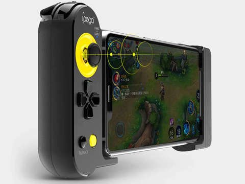 Bezprzewodowy kontroler Gamepad Pad Grip iPega PG-9167 do telefonu/ tabletu