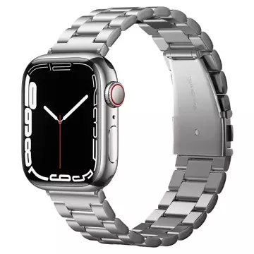 Bransoleta Spigen Modern Fit Band do Apple Watch 4/5/6/7/8/SE/Ultra (42/ 44/ 45/ 49 mm) silver