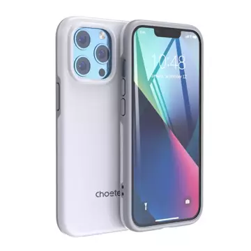 Choetech MFM Anti-drop case etui Made For MagSafe do iPhone 13 Pro biały (PC0113-MFM-WH)