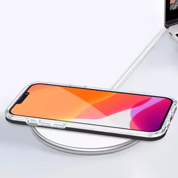 Clear 3in1 etui do iPhone 13 Pro żelowy pokrowiec z ramką czarny