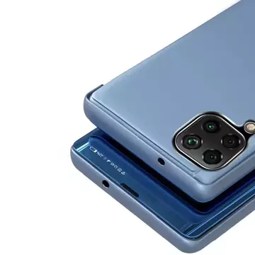 Clear View Case futerał etui z klapką Samsung Galaxy M33 5G czarny