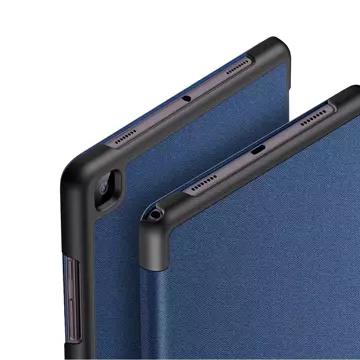 DUX DUCIS Domo składany pokrowiec etui na tablet z funkcją Smart Sleep podstawka Samsung Galaxy Tab A7 10.4'' 2020 niebieski