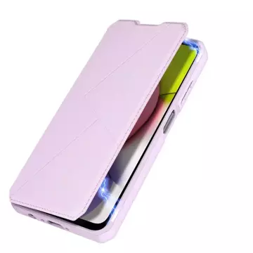 DUX DUCIS Skin X kabura etui pokrowiec z klapką Samsung Galaxy A03s różowy