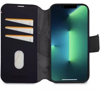 Decoded Detachable Wallet – skórzana obudowa ochronna do iPhone 14 Plus kompatybilna z MagSafe (navy)