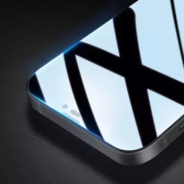 Dux Ducis 10D Tempered Glass wytrzymałe szkło hartowane 9H na cały ekran z ramką iPhone 14 Pro Max czarny (case friendly)