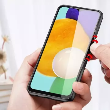 Dux Ducis Fino etui pokrowiec pokryty nylonowym materiałem Samsung Galaxy A13 5G niebieski