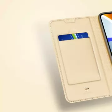 Dux Ducis Skin Pro etui Motorola Moto G32 pokrowiec z klapką portfel na kartę podstawka niebieskie