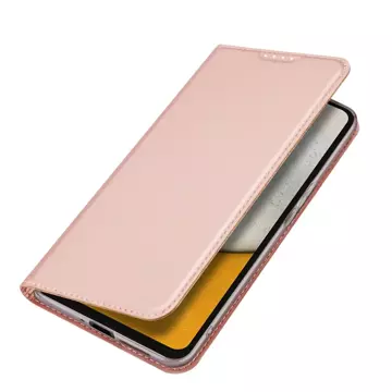 Dux Ducis Skin Pro etui do Samsung Galaxy A34 5G pokrowiec z klapką portfel na kartę podstawka różowe