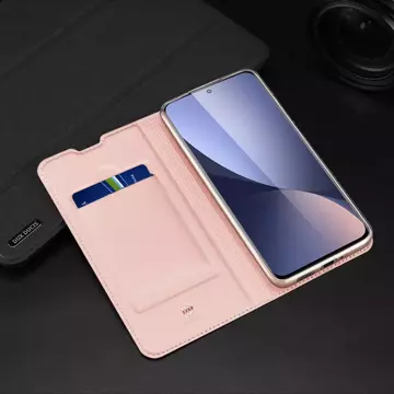 Dux Ducis Skin Pro kabura etui pokrowiec z klapką Xiaomi 12X / 12 złoty