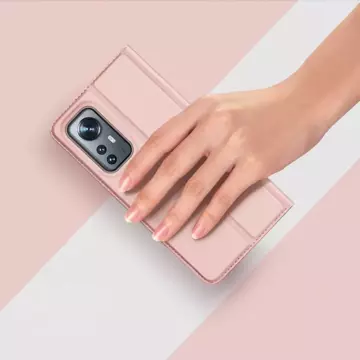 Dux Ducis Skin Pro kabura etui pokrowiec z klapką Xiaomi 12X / 12 złoty