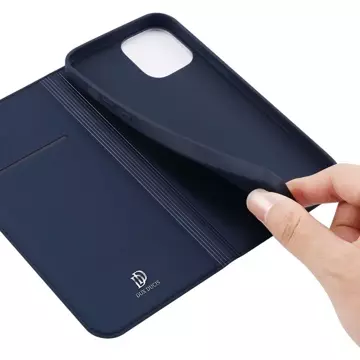 Dux Ducis Skin Pro kabura etui pokrowiec z klapką iPhone 13 mini niebieski