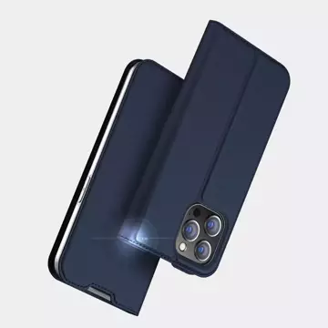 Dux Ducis Skin Pro kabura etui pokrowiec z klapką iPhone 14 Pro Max czarny