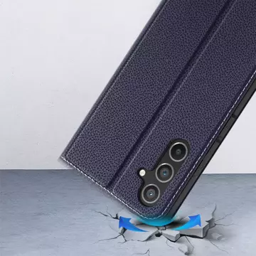 Dux Ducis Skin X2 etui do Samsung Galaxy A54 5G pokrowiec z klapką portfel podstawka niebieskie