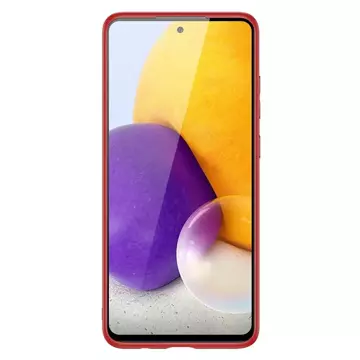 Dux Ducis Yolo eleganckie etui pokrowiec ze skóry ekologicznej Samsung Galaxy A72 4G czerwony