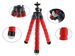 Elastyczny statyw tripod octopus kamera aparat 1/4 czerwony