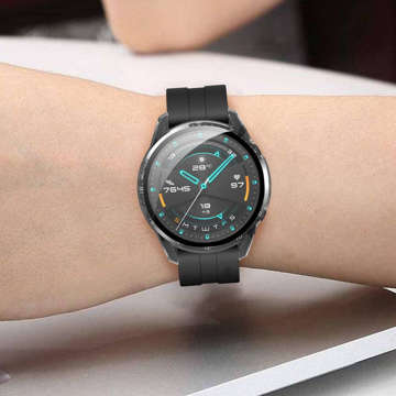 Etui 2w1 nakładka folia ochronna Alogy do Huawei Watch GT 2 42mm Przezroczyste