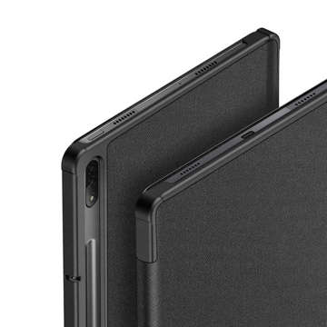 Etui Alogy Book Cover Case do Lenovo Tab P12 Pro 12.6" TB-Q706F, TB-Q706L Czarny + Szkło