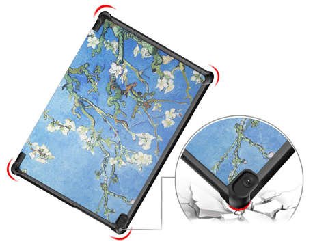 Etui Alogy Book Cover do Lenovo M10 TB-X505 F/L Kwitnący migdałowiec (van Gogh)