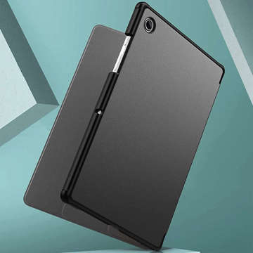 Etui Alogy Book Cover do Samsung Galaxy Tab A8 2021 SM-X200/SM-X205 Szary + Szkło