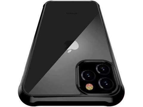 Etui Alogy Bumper Armor do Apple iPhone 11 Pro Max czarne + Szkło Alogy