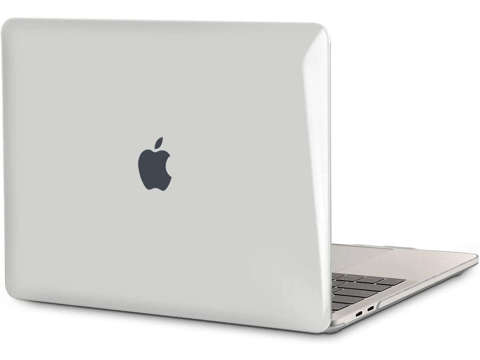 Etui Alogy Hard Case do Apple MacBook Pro 13 M1 2021 Przezroczyste + Folia + Nakładka na klawiaturę