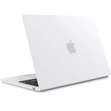 Etui Alogy Hard Case do Apple Macbook Air 13 2022 M2 Matowy Biały