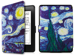 Etui Alogy Smart Case do Kindle Paperwhite 1/2/3 Gwiaździsta noc + Szkło