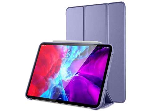 Etui Alogy Smart Pencil Case do iPad Air 4 2020 / 5 2022/ iPad Pro 11 Lawendowy + Szkło